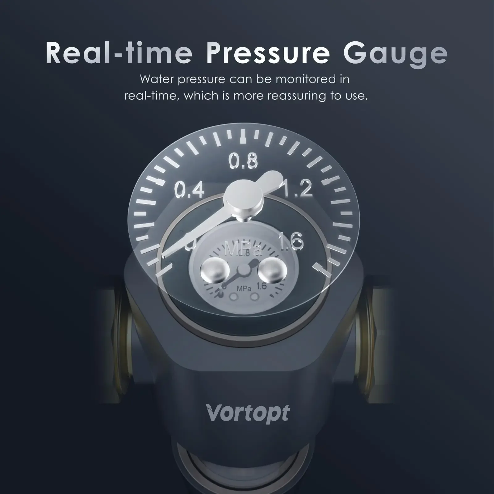 Очиститель предварительного фильтра для всего дома вращающийся осад фильтр воды