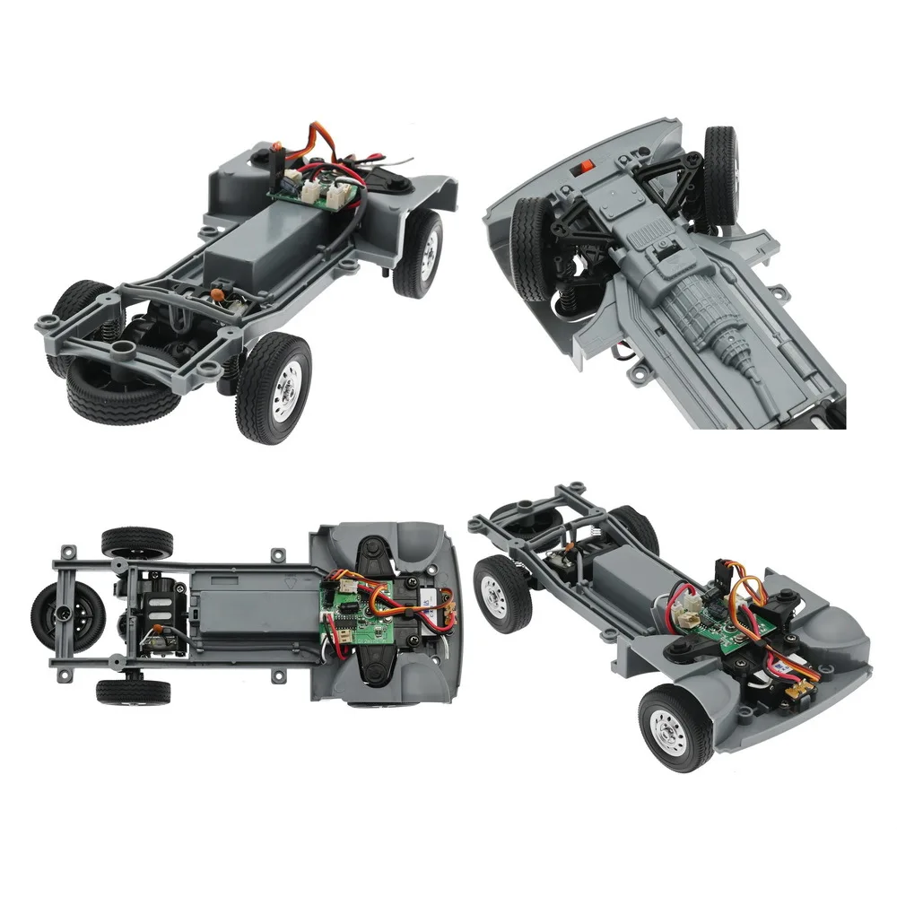 Модель радиоуправляемого автомобиля Wpl Mini-1 в масштабе 1:16 со светодиодной