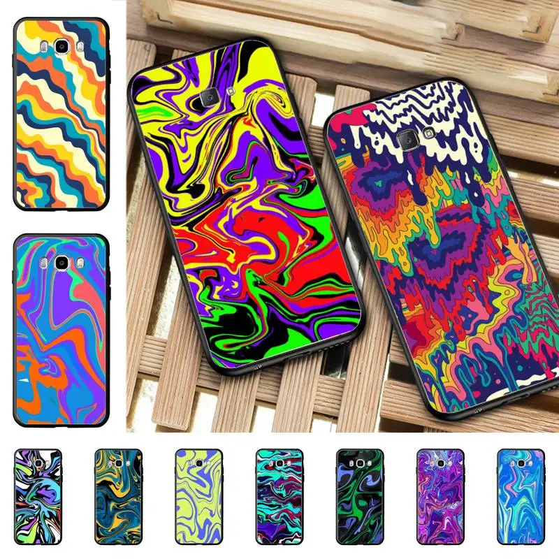 

Liquid Swirl Phone Case For Samsung J 7 plus 7core J7 neo J6 plus prime J6 J4 J5 Mobile Cover