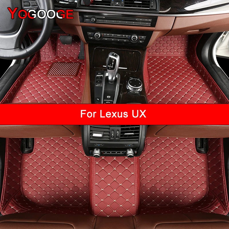 

YOGOOGE Custom Car Floor Mats For Lexus UX UX200 UX250h Auto Accessories Foot Carpet