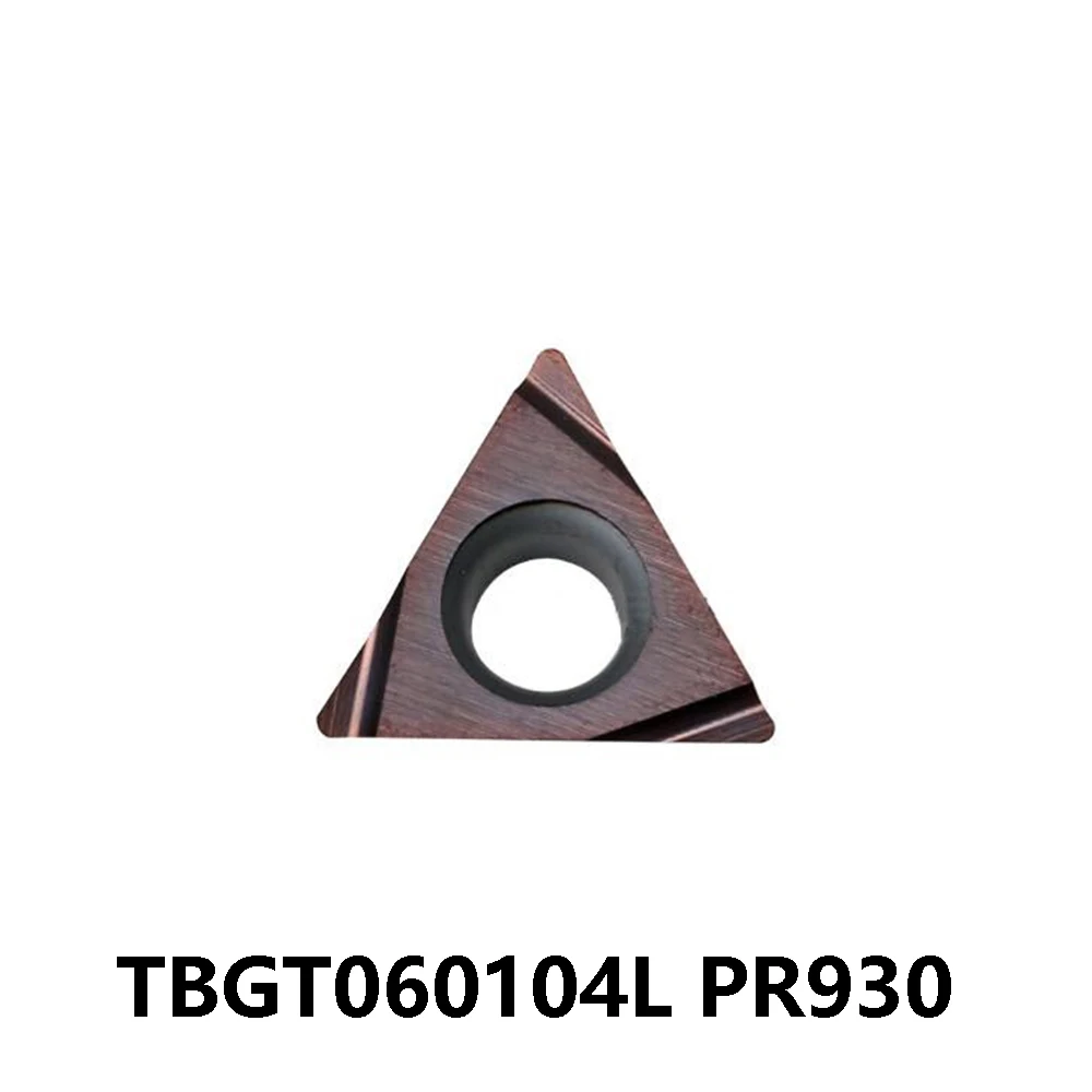 TBGT1211L Оригинальный TBGT 060104 L 60 ° Вставки PR930 Твердосплавные пластины Токарные