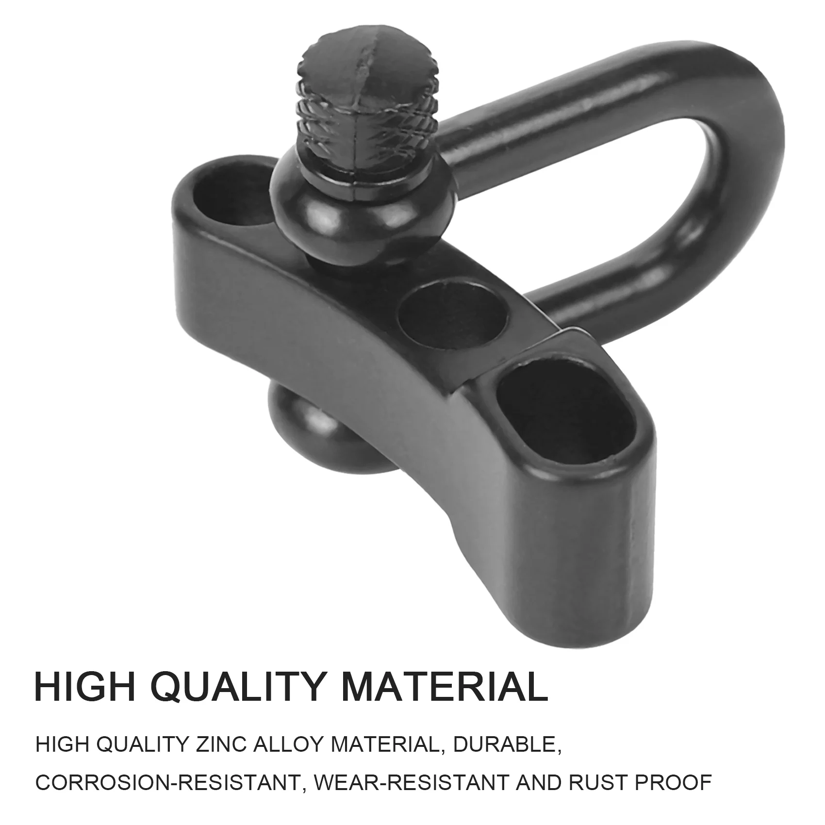 10x U-образная Регулируемая Скоба из цинкового сплава для Паракорда браслета