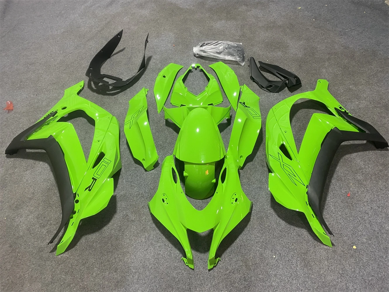 

New ABS Motorcycle Fairings Kit Fit For Ninja ZX10R 2016 2017 2018 2019 ZX-10R Bodywork Set Custom Fluorescent verde