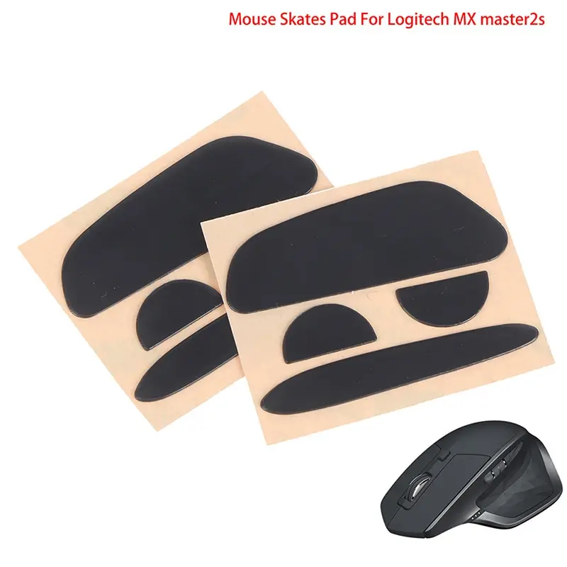 

2 набора, коврики для мыши и коньков для игровой мыши mx master 2s 3, 0,6 мм, сменные наклейки для мыши и ног