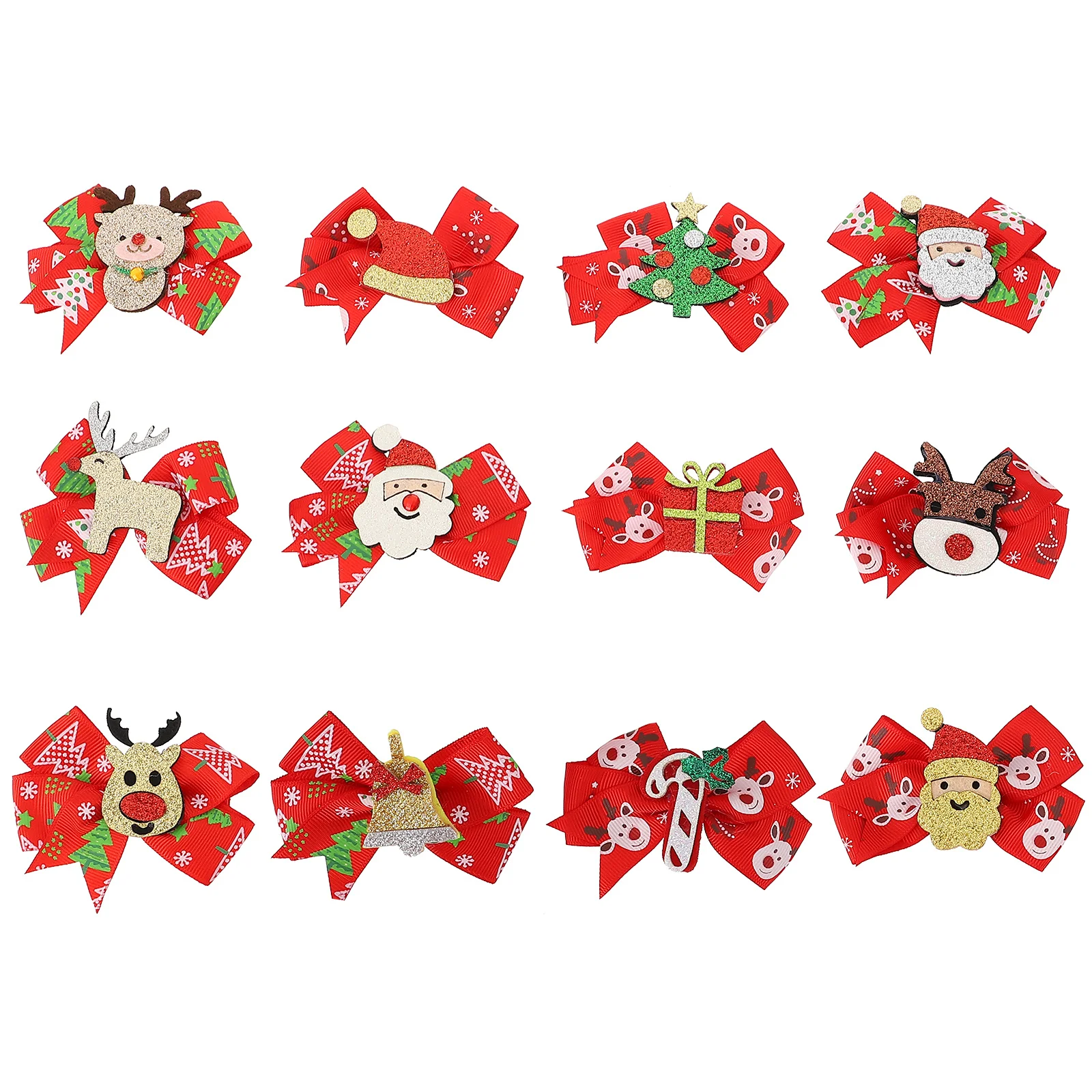 

12 шт., детские заколки для волос