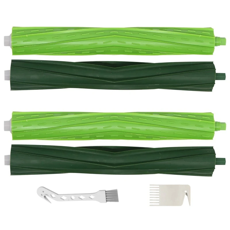 

2 шт., резиновые Роликовые щетки для пылесоса Irobot Roomba S9 (9150) S9 + S9 Plus (9550) S