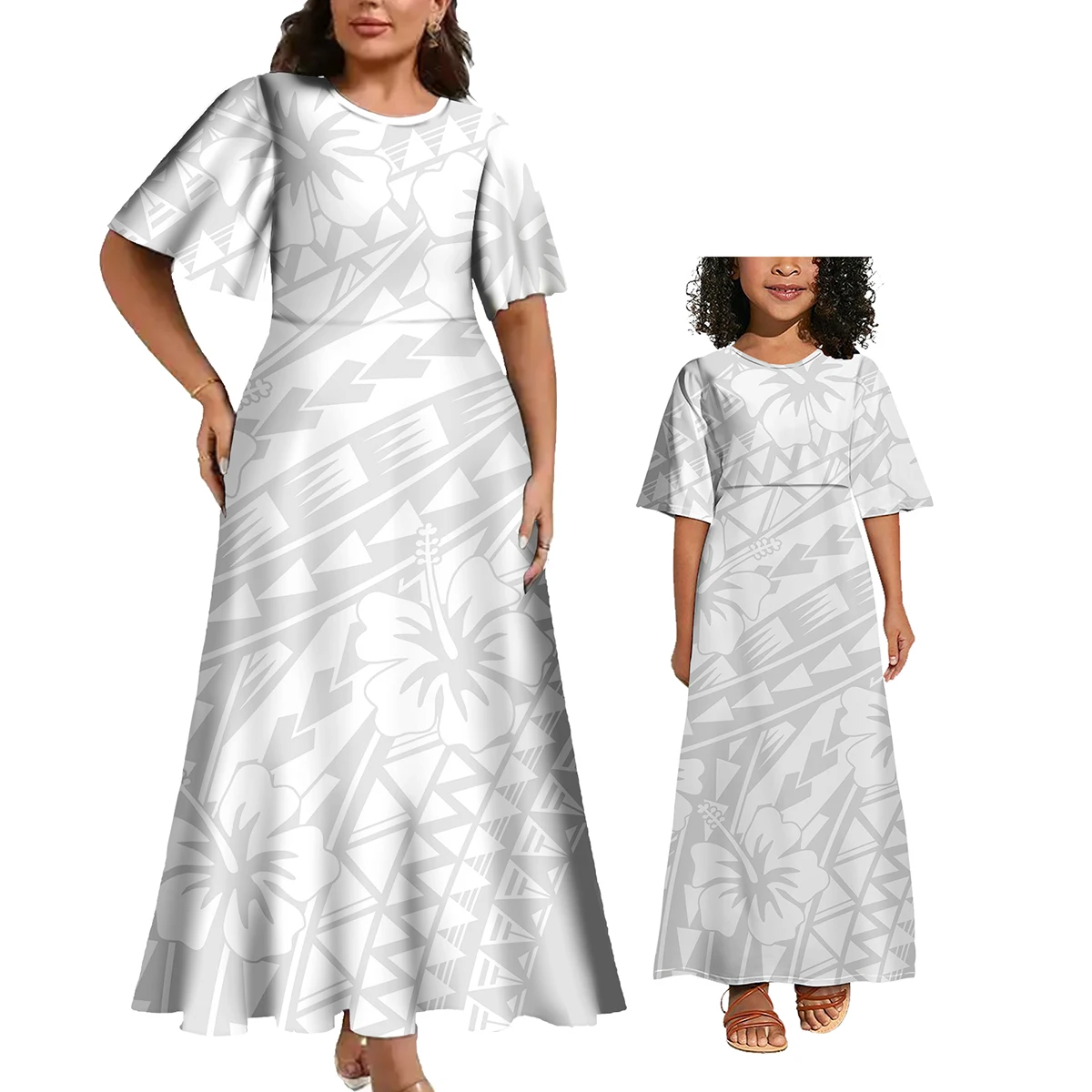 Платье женское гавайское