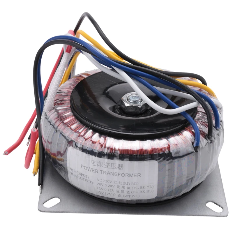 LUDA двойной трансформатор переменного тока 28 в 12 В одиночный 200 Вт для