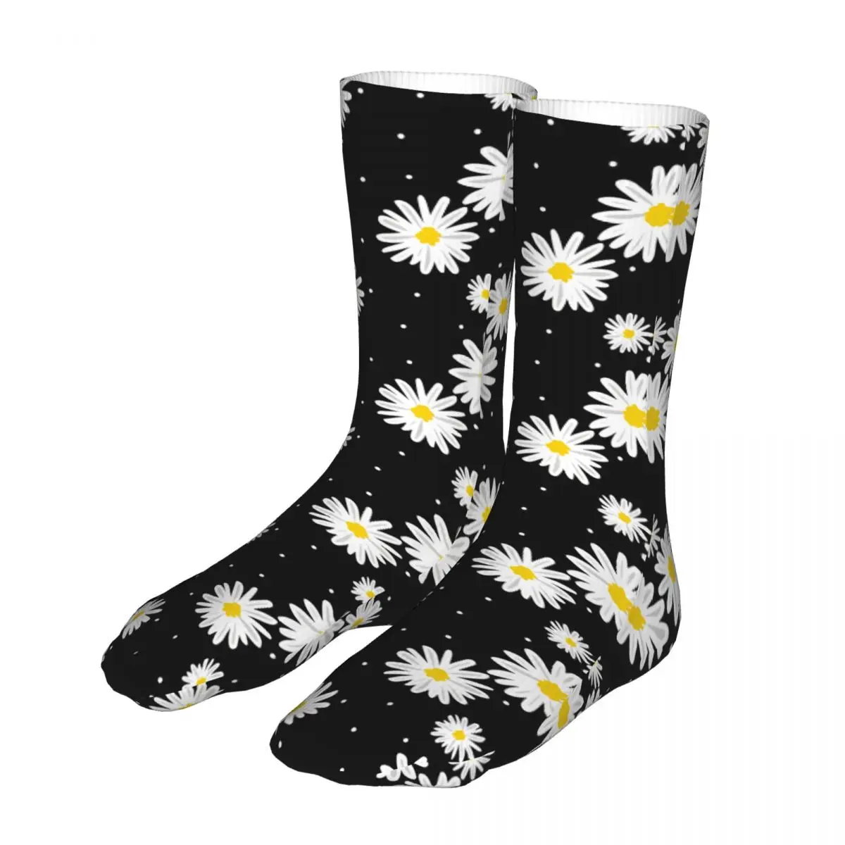 

Female Sports Daisy Flower Socks Cotton Compression Woman Sock