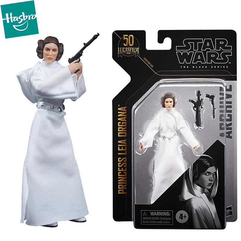 

In Stock Hasbro Star Wars The Black Series Archive Princess Leia Organa Action Figure Collectible Movie Model Gift Toys for Kids
