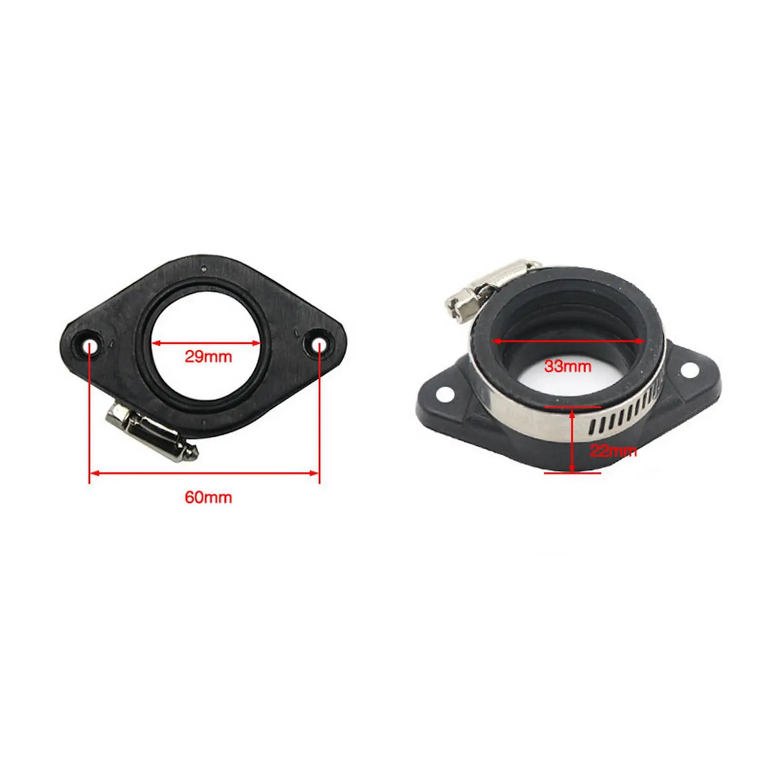 Аксессуары для адаптеров гоночных запчастей резиновый коллекторный ботинок