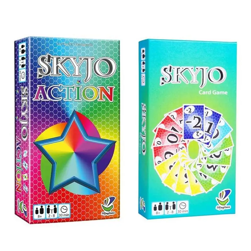 

Развлекательная карточная игра Skyjo, развлекательные карточные игры для детей и взрослых, развлекательные и интересные часы для семьи, друзей и семьи