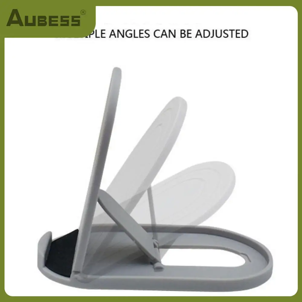 

Portable Folding Mobile Phone Bracket Folding Plastic Desktop Holder Multi-functional Mobile Phone Support For Iphone Samsung
