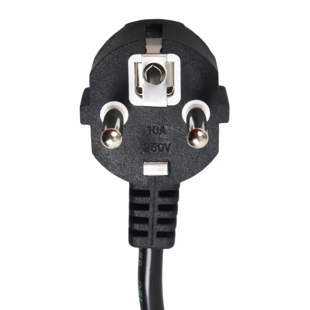 Power Plug Adapter Line Charging Cord Cable For Stage Light Smoke Fog Machine Contacts High-Power 1500W 90-250V 10A US EU AU UK |