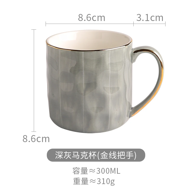 

Classic Reusable Creative Mugs Coffee Cups Ceramic Couple Gift Eco Friendly Tazas Desayuno Originales Universal Cups BD50MS