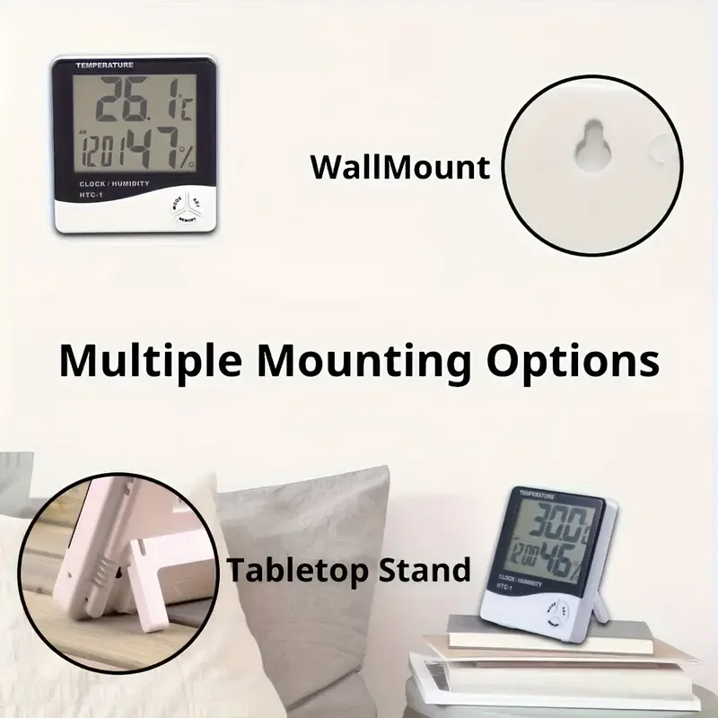 Электронный измеритель влажности с ЖК-дисплеем 1/2 шт