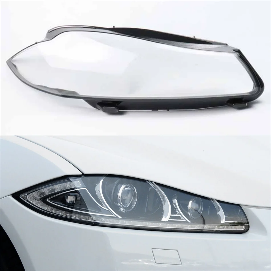 

Для Jaguar XF XFL 2012 2013 2014 2015, аксессуары, крышка фары, крышка передней фары автомобиля, крышка объектива, корпус фары