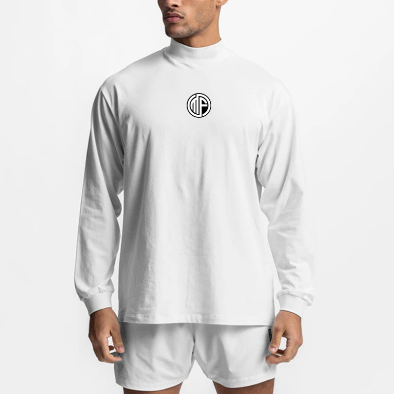 

Mens T-Shirt loose Long Sleeve comfortable Men T Shirt For Male 100% Cotton T-Shirts Man Clothing outdoor casual Brand Tees