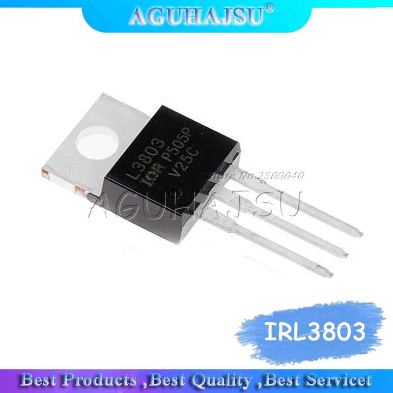 

10 шт. IRL3803PBF TO220 IRL3803 TO-220 Новый МОП полевой транзистор