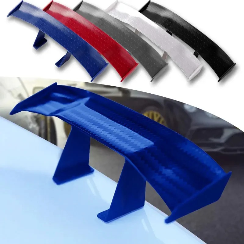 1PCS Car Rear Spoiler Trunk Mini Wing GT Style Auto Tuning Gadgets For Cadillac Escalade ATS BLS CTS CT4 CT5 CT6 EXT STS SLS etc