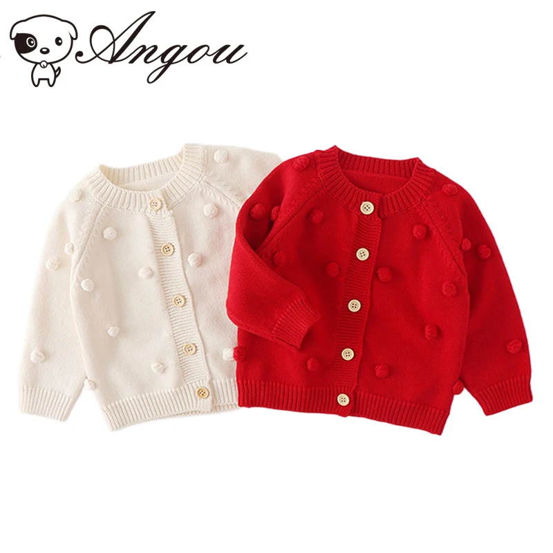 

Весенне-осеннее трикотажное пальто для маленьких девочек