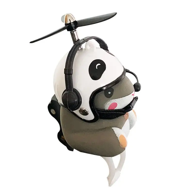 

Hamster Scooter Decoration Button Battery Cute Ringing Bell Kids Bike Horn Bicycle Lights Bell For Toddler Children Cycling