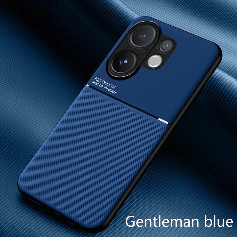 Фото Чехол для телефона Vivo V60 Ультратонкий кожаный чехол с магнитной текстурой Vivo V60e/Vivo V50 Lite Phone Portada Fundas Vivo V60 Lite №3