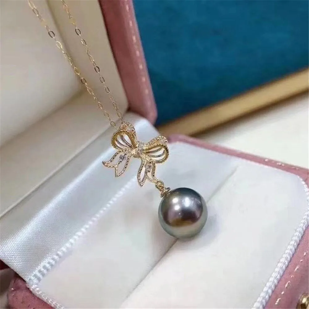 

Жемчужные аксессуары «сделай сам», кулон из стерлингового серебра 925 пробы с пустым держателем, позолоченный золотой кулон на ожерелье с бусинами 8-11 мм