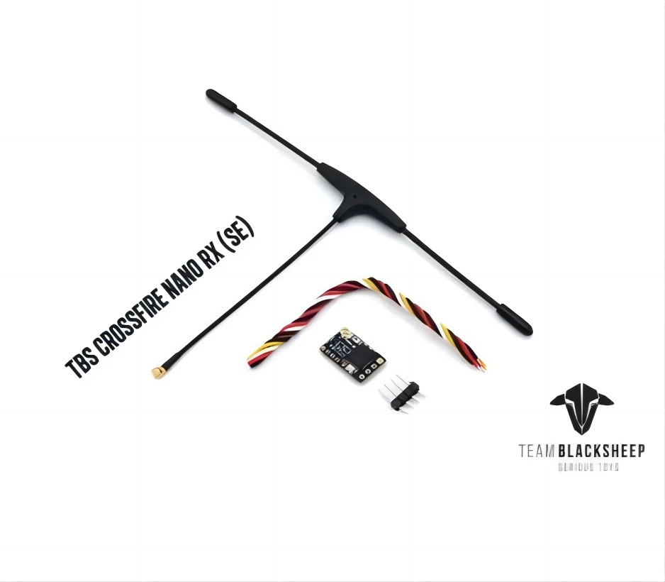 

Original Latest Version TBS Crossfire Nano RX SE Receiver Immortal T V2 Antenna RX CRSF 915/868Mhz RC Remote Radio System