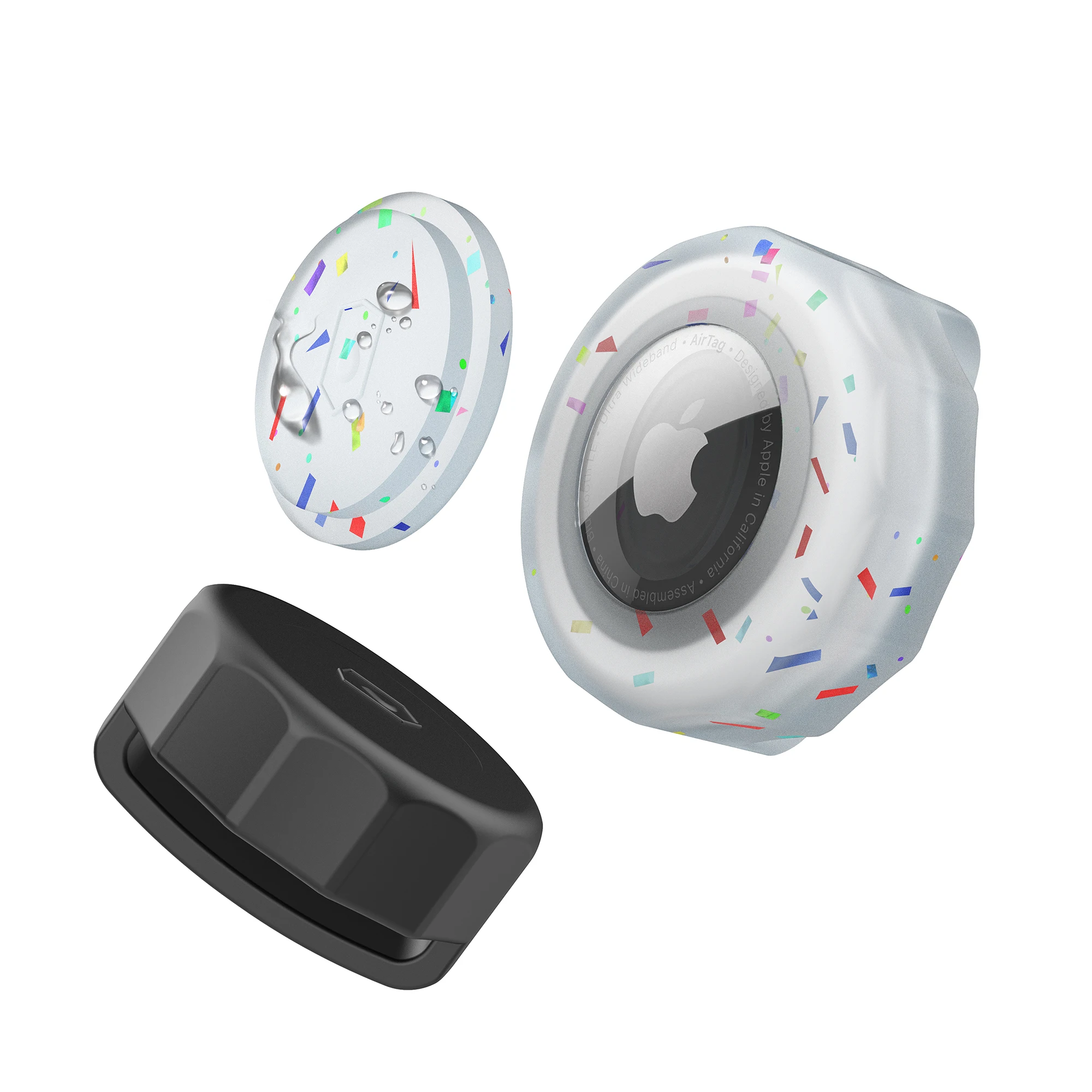 

Защитный чехол для Apple Airtag, силиконовый мягкий держатель для AirTag, чехол для ошейника собаки, кошки, GPS-трекера для домашних животных, чехол для Airtag