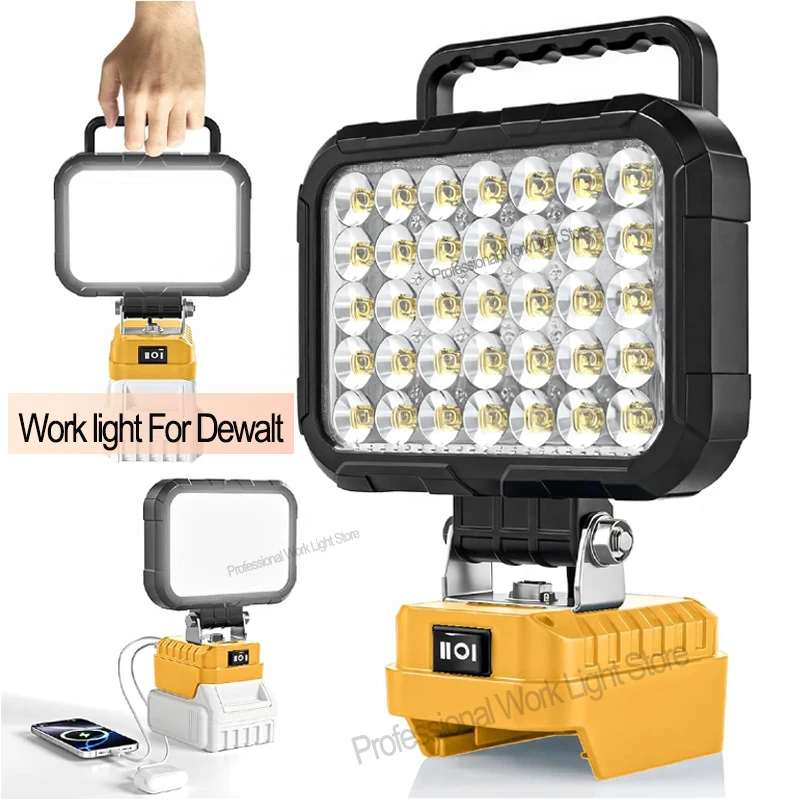 

Портативный прожектор Dewalt 5 дюймов 18В