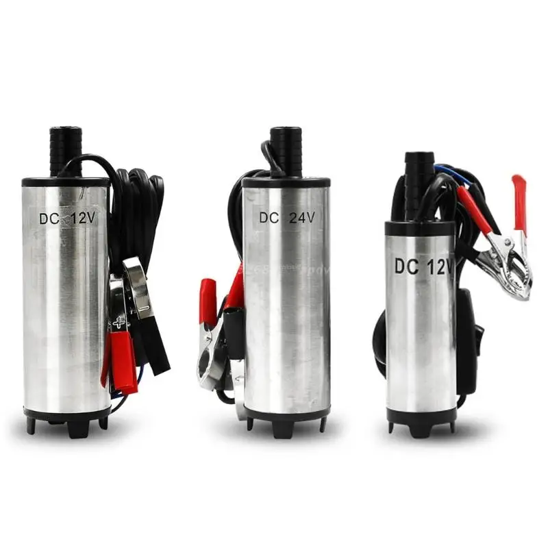 

Oil Fuel Transfer Pump 12/30L 12V 24V Electric Oil Pump for Car Marine