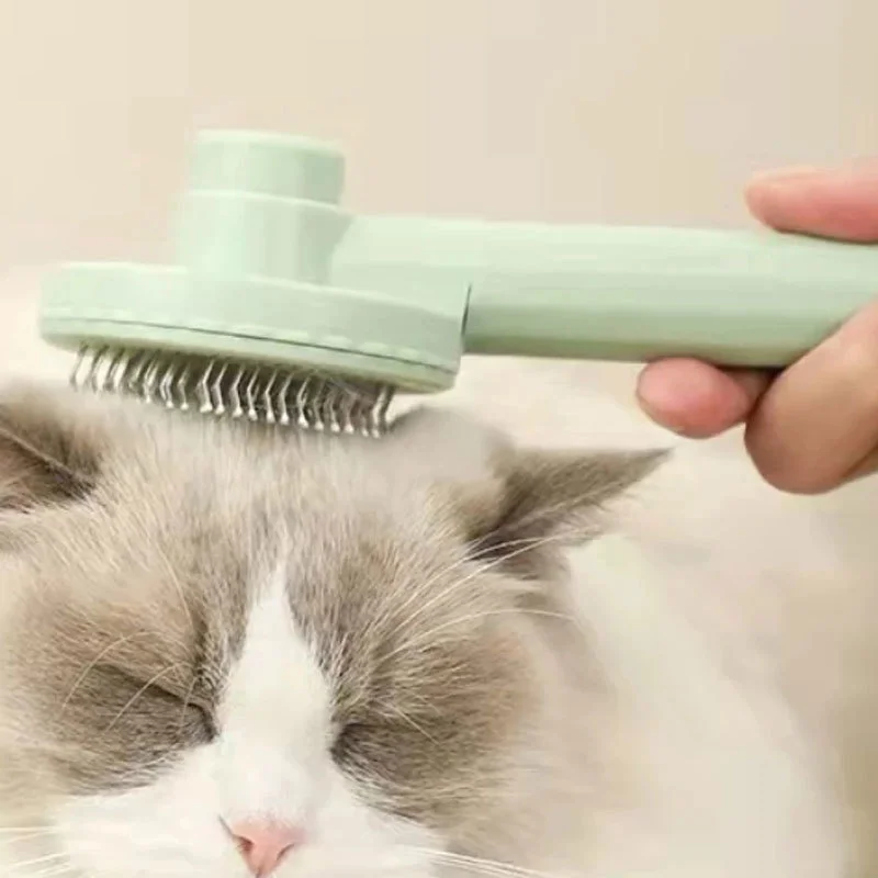 

Pet Hair Removal Comb Cat Brush Removes Dog Hair Combs Cleaning Beauty Slicker Brush Pet Supplies Pets Grooming Tool For Cats
