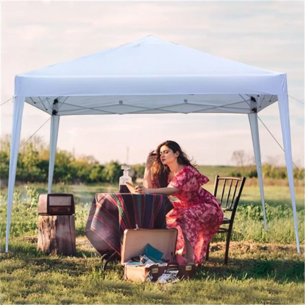 Portable Tent For Camping Picnic 10x10 FT Party Tent Two Doo
