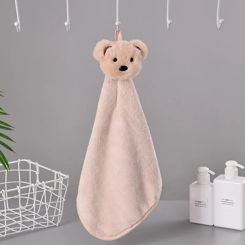 

Мультяшное полотенце для рук из кораллового бархата и микрофибры