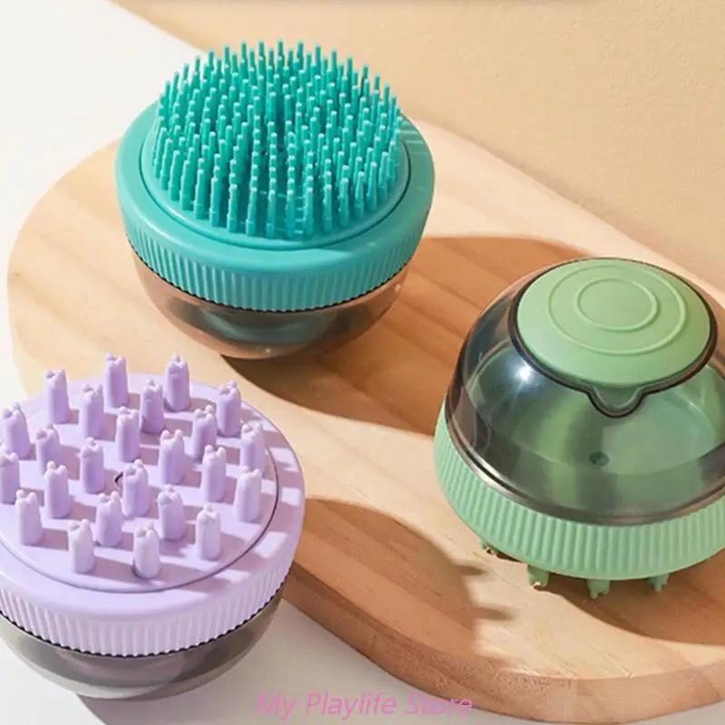 

Cat Dog Grooming Brush Comb for Relieve Stress Massage Brush Pet Cleaning Supplies Bathroom Shower Grooming Comb