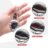 3d metal car key rings keychain key tags holder men auto accessories for skoda octavia 2 3 a5 a7 fabia rapid kodiaq superb karoq