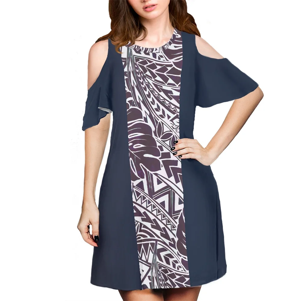 Оптовые цены элегантное платье полинезийское этническое самоанское Tongan Tapa с