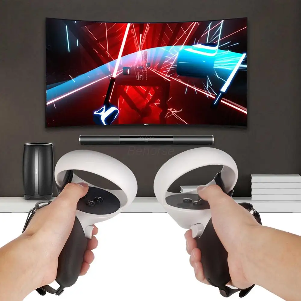 Защитный чехол для Oculus Quest 2 силиконовый сенсорного контроллера аксессуары |