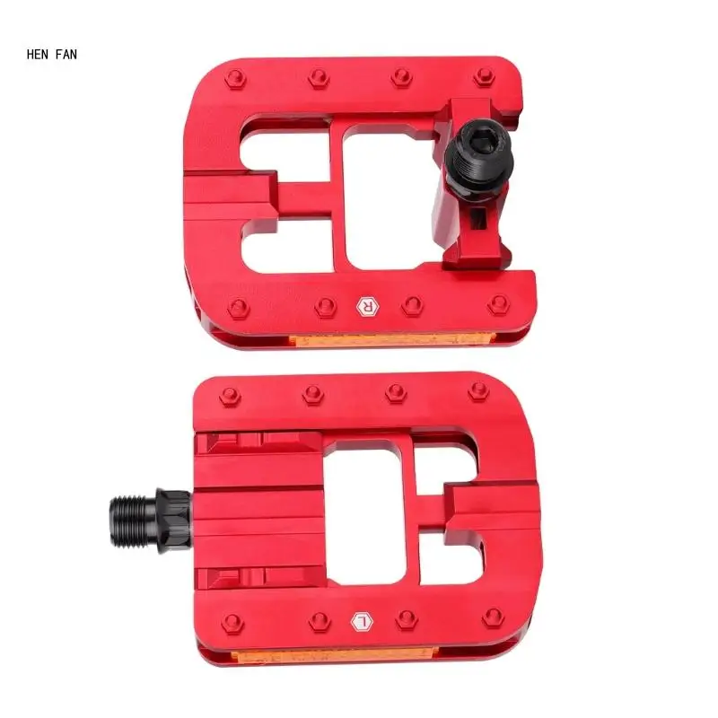 Велосипеды Складные педали велосипедные со светоотражающими полосами
