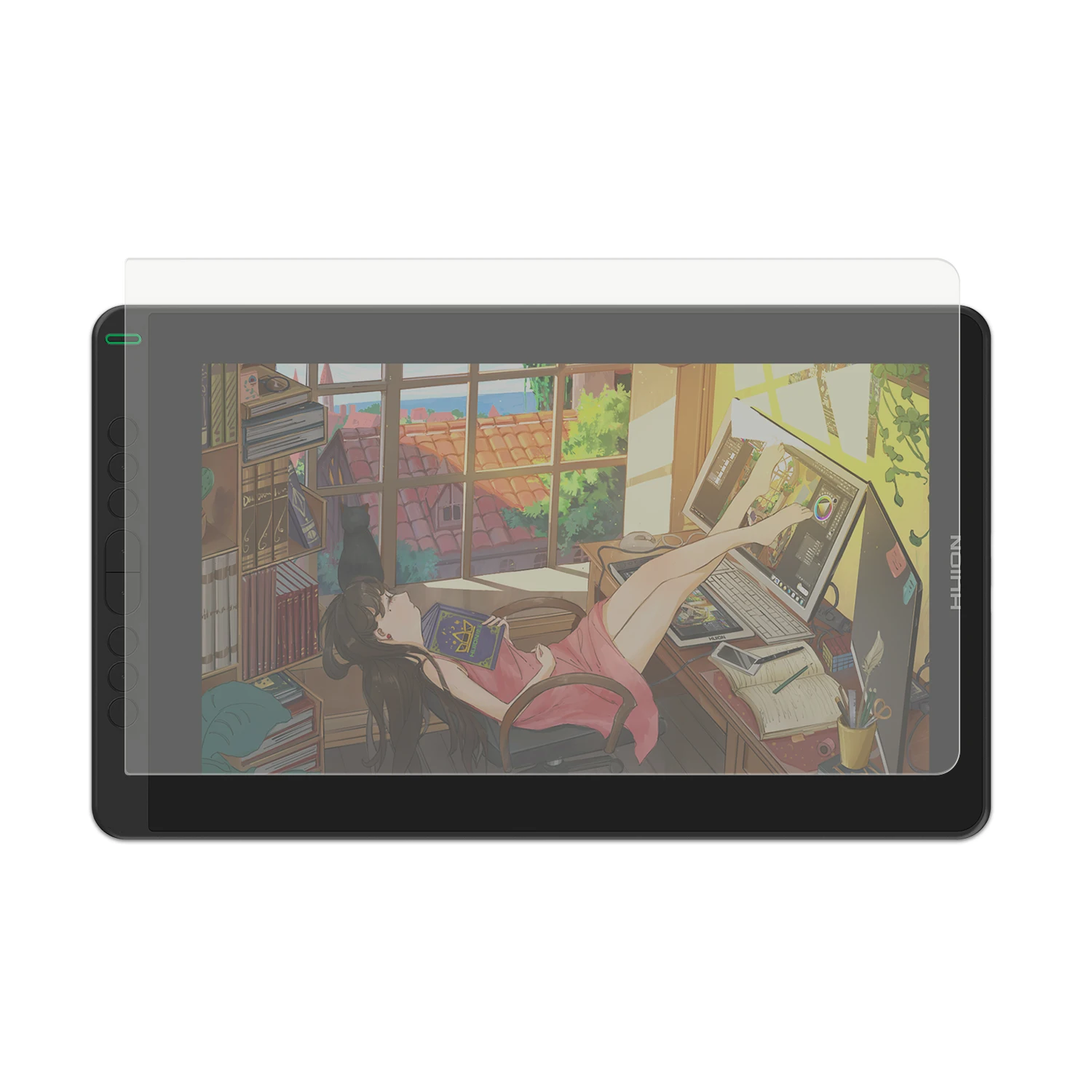 Protetor de Tela de Exibição Anti-brilho Flim Adequado para Huion Kamvas 13 Gráficos Tablet Monitor