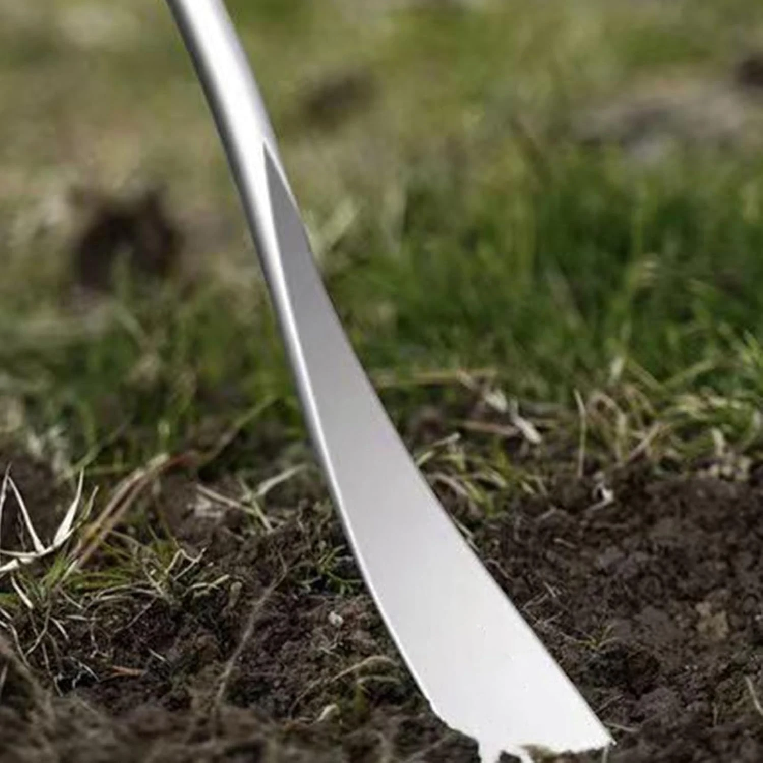 Небольшая Т-образная лопата из нержавеющей стали для пересадки горшков —