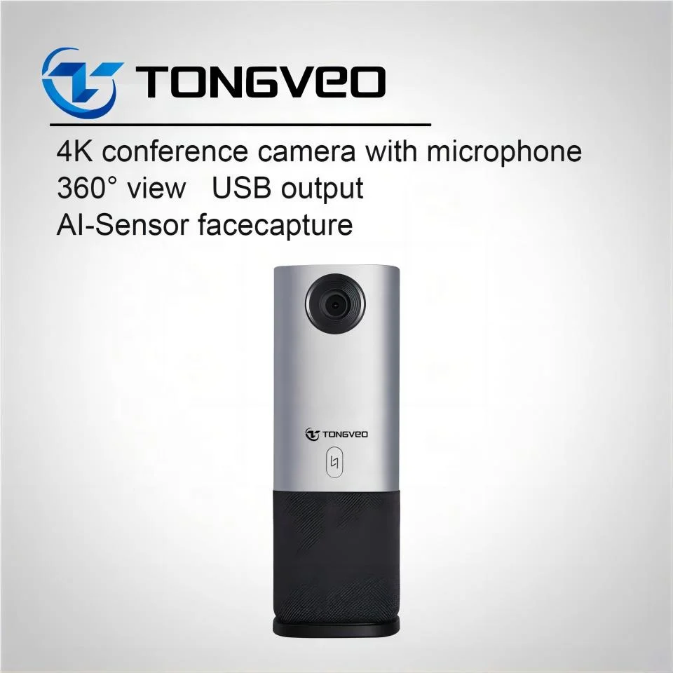 Профессиональная панорамная веб-камера Ultra HD 4K 360 все-в-одном конференц-камера Usb