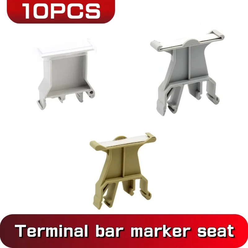 10 шт. держатели маркеров B1 для крепления на DIN-рейку NS35 35 мм идентификационной