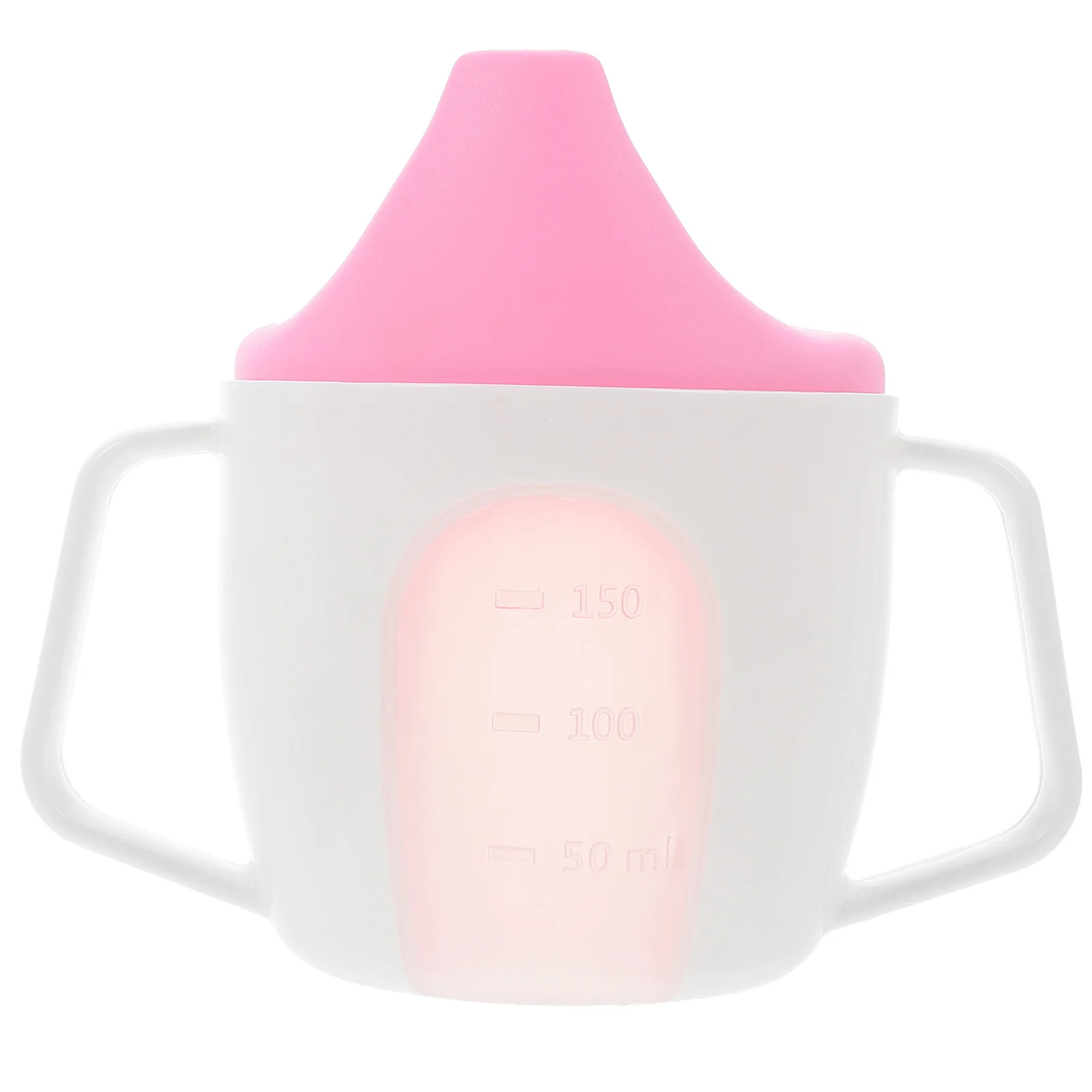 

Sippy Cup Handle Lovely Water Cups Baby Double Drinking Container Multipurpose Plastic Scale Supply Milk Carafe