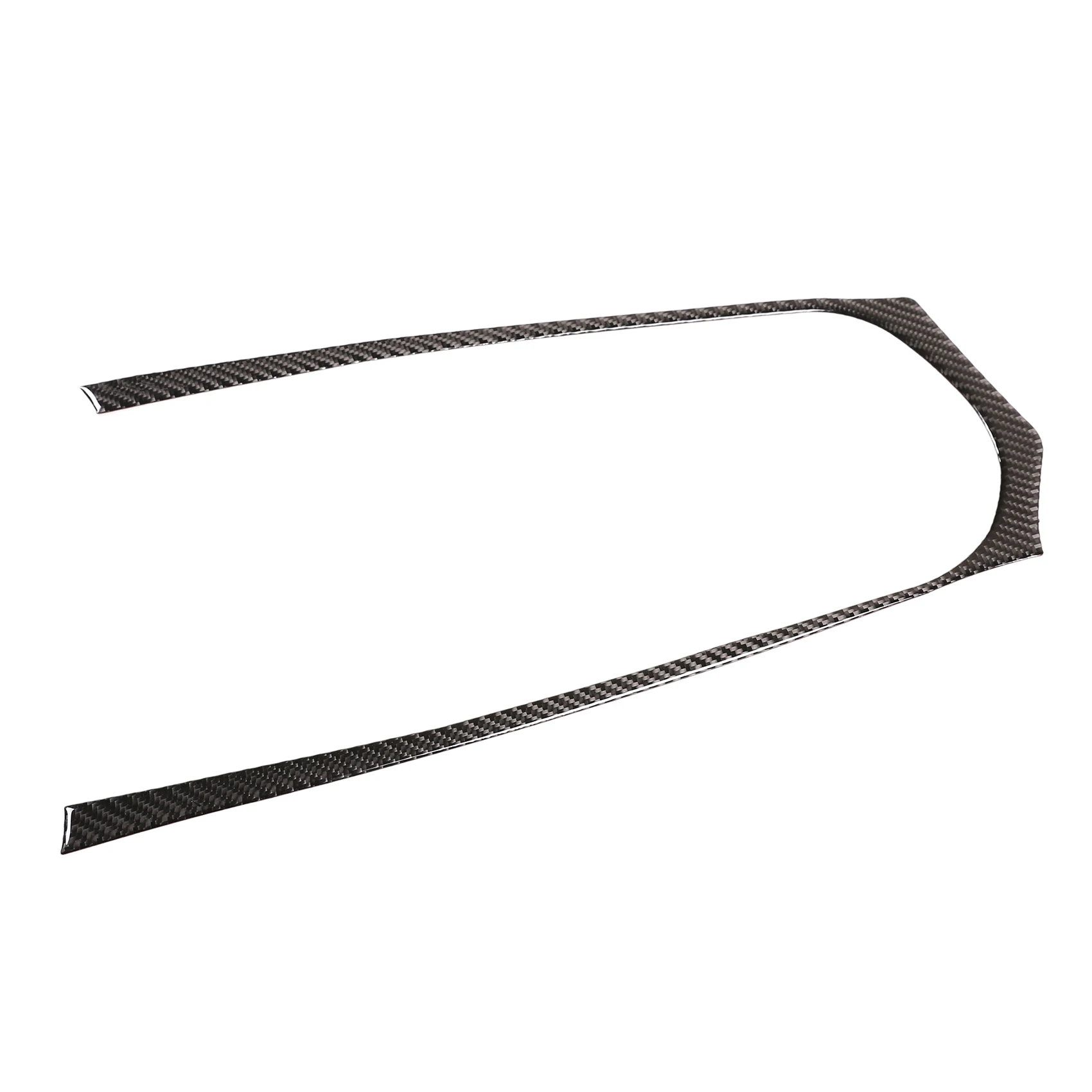 

Car Soft Carbon Fiber Central Control Gear Shift Panel Cover Trim Stickers for-BMW Z4 G29 2017-2020 Black