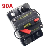 made circuit breaker for boat trolling with manual reset surface mountwater proof ip6712v 48v dc