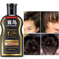 polygonum multiflorum anti dandruff shampoo anti dandruff anti hair loss moisturizing refreshing oil control black hair care