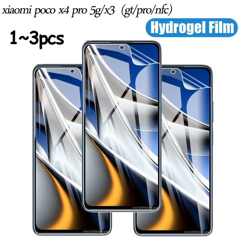 

гидрогелевая пленка для xiaomi poco x4 pro 5g гидрогель защитное пленка для poko x3 nfc gt pocco x3 pro 5g аксессуары для камеры poko x4pro мягкое защитное стекло поко...