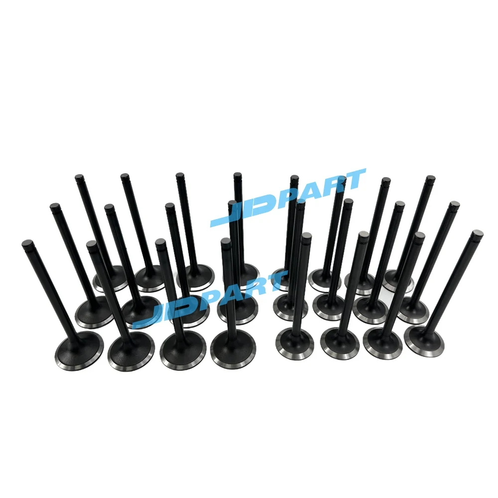 Высококачественный впускной и выпускной клапан 24 шт. C6.4 для дизельных двигателей